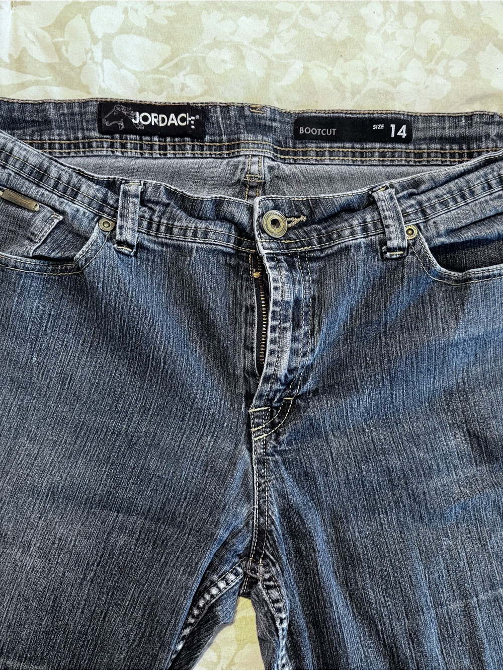 Jordache Women’s Bootcut Jeans - Dark Blue Wash